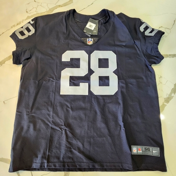 Nike Vapor Elite Josh Jacobs Raiders Football Jersey On-Field Game - Picture 9 of 12